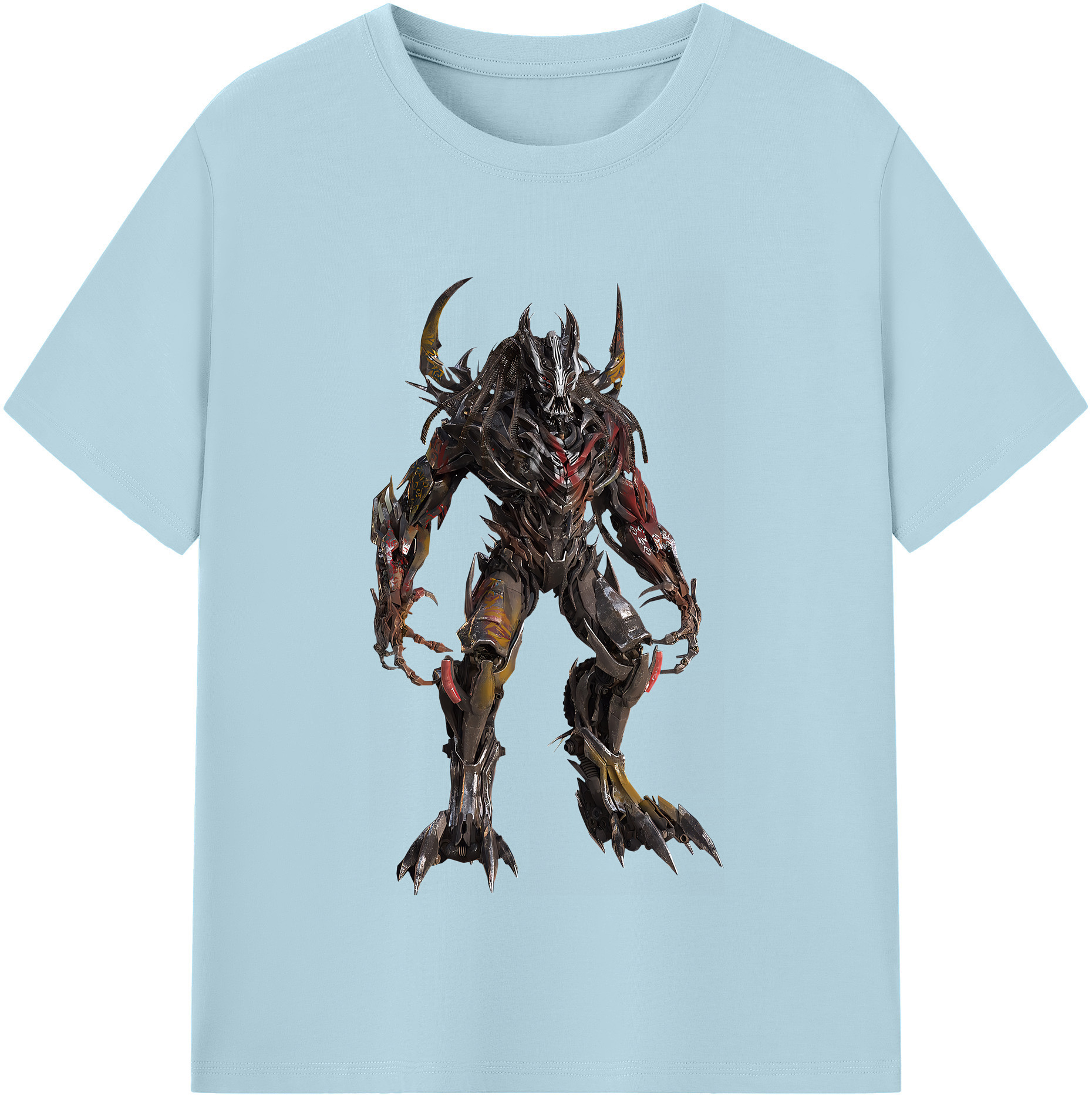 （画像用） Transformers トランスフォーマー 綿100％半袖Tシャツ（フロントプリント）
